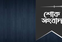 সাংবাদিক নুরুল আলমের মায়ের ইন্তেকাল