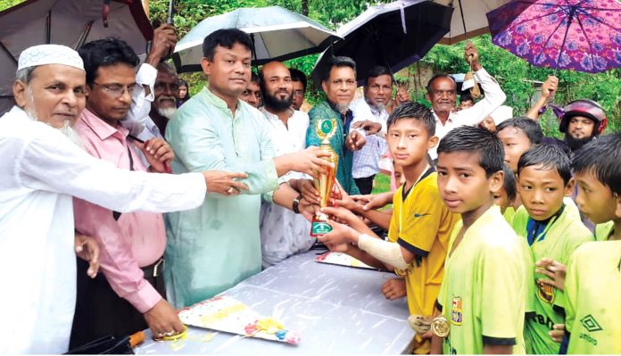 Rangunia sharafbhata football pic