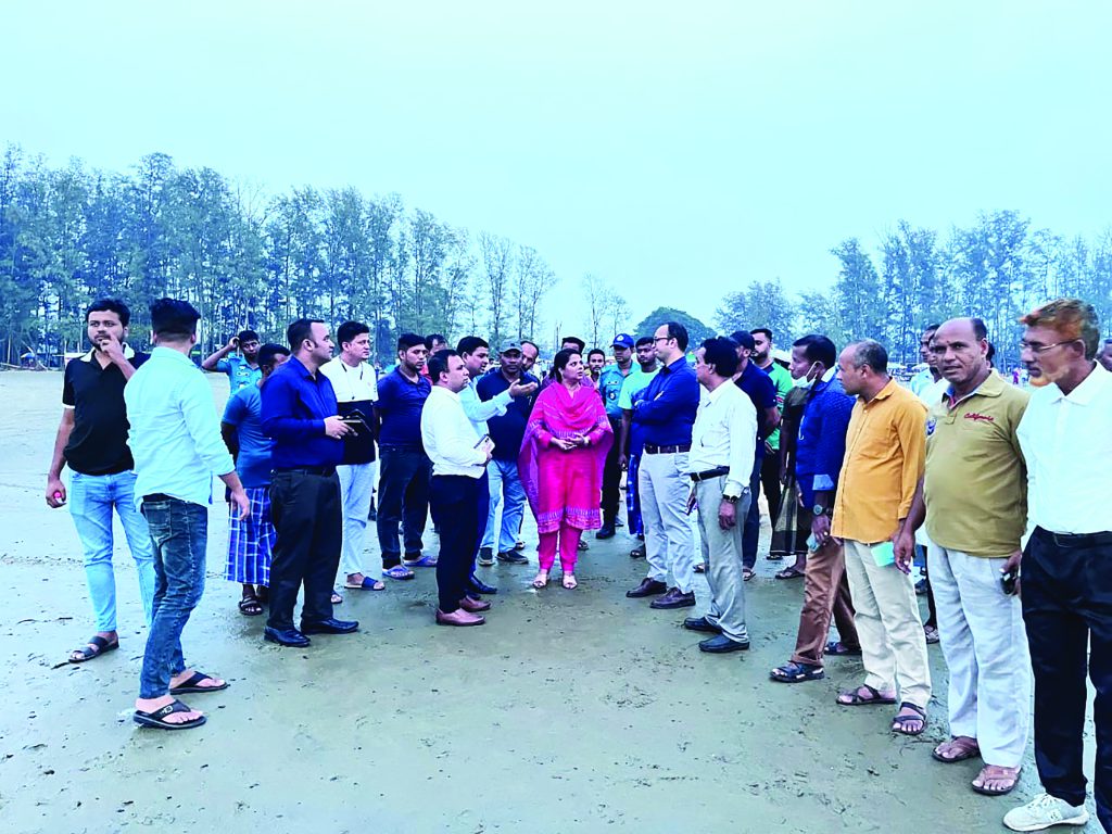 পরিকল্পিত উন্নয়নের মাধ্যমে পারকি সৈকতকে আরও জনপ্রিয় করা হবে – দৈনিক আজাদী