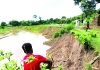 শিলক খালের ভাঙনে বিলীন হচ্ছে ঘরবাড়ি, ফসলি জমি
