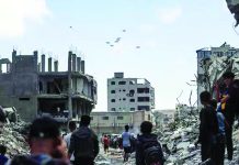 গাজার বাসিন্দাদের দক্ষিণে সরাতে প্রস্তুতি নিচ্ছে ইসরায়েলি বাহিনী