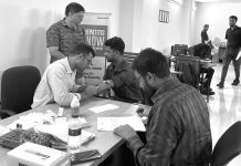 বিএসআরএমের দেড় শতাধিক কর্মকর্তা ও কর্মচারীর বিনামূল্যে হেপাটাইটিস রক্ত পরীক্ষা