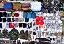 বান্দরবানের কেএনএর ঘাঁটিতে সেনা অভিযান, প্রশিক্ষণ সরঞ্জাম উদ্ধার