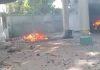 রাজবাড়ীতে নুরাল পাগলার লাশ তুলে আগুন