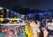 পটিয়ায় ঈগল-সৌদিয়া পরিবহনের মুখোমুখি সংঘর্ষ, চালক নিহত, আহত ৪০