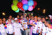 তামাকুমন্ডি লেইন বণিক সমিতির ফুটসাল টুর্নামেন্টের উদ্বোধন