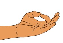 আজ আমরা শিখবো আকাশ মুদ্রা