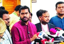 সংসদ নির্বাচনের দিনে গণভোট চায় গণঅধিকার পরিষদ