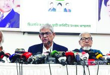 নির্বাচনের দিন ছাড়া বিএনপি গণভোটের সিদ্ধান্ত মানবে না : ফখরুল