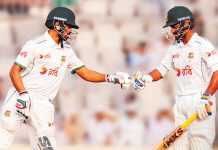 ৩৬৭ রানে এগিয়ে থেকে চালকের আসনে বাংলাদেশ