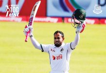 শততম টেস্টে শতরান, ইতিহাসে মুশফিক