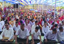 রাঙামাটির রাজবন বিহারে কঠিন চীবর দানোৎসব