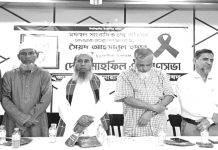 সাংবাদিক আহসানুল হুদা আমৃত্যু কলম যোদ্ধা ছিলেন