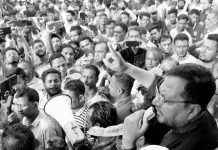 দেশ বাঁচাতে ও দেশ গড়তে ধানের শীষে ভোট দিন