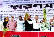 একটি গোষ্ঠী নির্বাচন বানচালের অপচেষ্টা চালাচ্ছে : খসরু