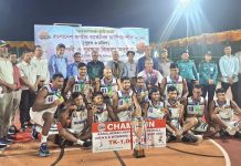 জাতীয় বাস্কেটবলে নৌবাহিনী চ্যাম্পিয়ন