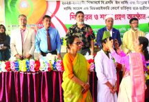 মা ও শিশু হাসপাতাল নার্সিং ইনস্টিটিউট ও নার্সিং কলেজে শিরাবরণ এবং শপথ গ্রহণ