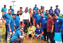কক্সবাজার আইকনিক রেলস্টেশনে পরিবেশবান্ধব তালচারা রোপণ