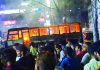 ঢাকায় ৩ বাসে আগুন, ককটেল ও হাতবোমা বিস্ফোরণ