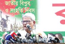 সরকার নিজেই ভোট ব্যাহত করার অবস্থা তৈরি করছে : ফখরুল