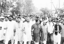 হাটহাজারীতে মীর হেলালের পক্ষে ধানের শীষের গণসংযোগ