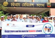 কর্মক্ষেত্রে শারীরিক-মানসিক চাপে বাড়ছে ডায়াবেটিসের ঝুঁকি