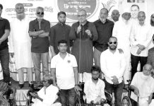 তারেক রহমানের জন্মদিনে চক্ষু চিকিৎসা ক্যাম্প ও হুইল চেয়ার প্রদান