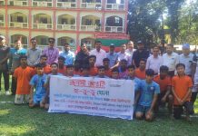 কাপ্তাইয়ে কাবাডি খেলায় নুরুল হুদা কাদেরী উচ্চ বিদ্যালয়ের জয়লাভ