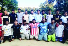 কাপ্তাই উচ্চ বিদ্যালয়ে প্রীতি ফুটবল ম্যাচ