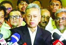 হাসিনার বিচারের রায় ঘিরে বিশৃঙ্খলা হলে ঠেকাবে আইনশৃঙ্খলা বাহিনী, রাজনৈতিক দল নয় : খসরু