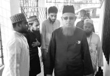 ফাতেমা মুনাফ সুন্নী মাদ্রাসা পরিদর্শনে বোর্ড চেয়ারম্যান জুবায়ের রেজভী