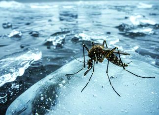 বরফের দেশে মশা