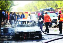 ইসলামাবাদে আত্মঘাতী বিস্ফোরণে নিহত ১২