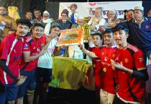 রাঙ্গুনিয়ায় ফুটবল টুর্নামেন্টে অনির্বাণ সংঘ চ্যাম্পিয়ন