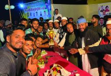 রাঙ্গুনিয়ায় সালাউদ্দিন কাদের চৌধুরী স্মৃতি ফুটবল টুর্নামেন্টের ফাইনাল সম্পন্ন