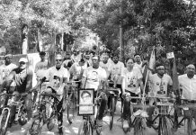 সন্দ্বীপে বিএনপির বর্ণাঢ্য সাইকেল র্যালি