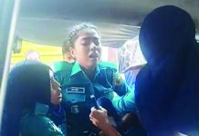 দামপাড়া পুলিশ লাইন্সে বাস উল্টে ২৭ নারী পুলিশ আহত