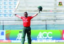 সোহানের বিধ্বংসী সেঞ্চুরিতে বাংলাদেশের শুভসূচনা