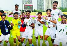 ব্রুনাইয়ের জালে এবার বাংলাদেশের ৮ গোল