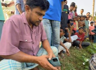 হাটহাজারীতে মাছের প্রজেক্টে পাড়ে পড়ে আছে অজ্ঞাত লাশ