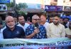 ফটিকছড়িতে বিএনপির প্রার্থী পরিবর্তনের দাবিতে মানববন্ধন ও মশাল মিছিল