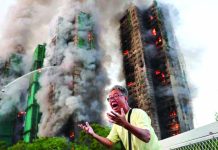 হংকংয়ে বহুতল আবাসিক ভবনে আগুন, ৩৬ মৃত্যু