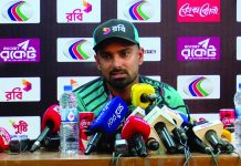 সংবাদ সম্মেলনে লিটনের ক্ষোভ