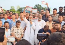 মীরসরাইয়ে ৩১ দফার সমর্থনে বিএনপির প্রচারণা ও র্যালি