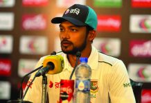 ব্যাটিং নিয়েই আক্ষেপ অধিনায়ক শান্তর