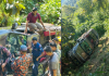 সাজেকে নিয়ন্ত্রণ হারিয়ে বিজিবির গাড়ি পাহাড়ি খাদে