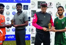 সিজেকেএস হকি টুর্নামেন্টে জামাল স্মৃতি এবং চবি’র জয়