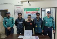 চুরির ৩৬ ঘণ্টার মধ্যে স্বর্ণ–রুপা–মোবাইল উদ্ধার, গ্রেফতার ৩