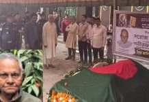 ইন্তেকাল করেছেন বীর মুক্তিযোদ্ধা সরোজ কান্তি রক্ষিত