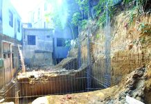 বিশ্বকলোনির পাশে চলছে পাহাড় কাটা, নির্মাণ হচ্ছে বহুতল ভবন
